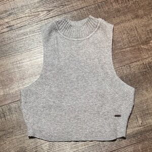 Savage X Fenty Gray Knit Crop Top